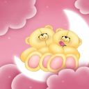 Pink Love Bears 05 1600X1200 Love Friendship Wallpaper
